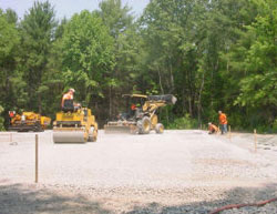 Tennis Court Paving Installation