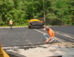 Tennis Court Paving Installation